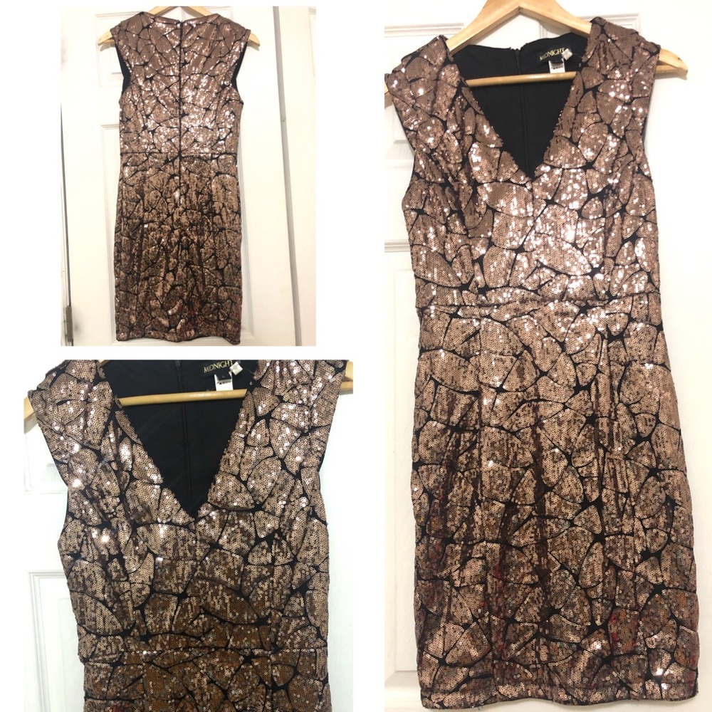 Midnight cocktail dress